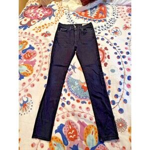 Rag & Bone Justine Skinny Black Denim High Rise  Stretch Jeans USA | Women's 29